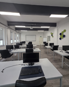 Foto vom Schulungsraum