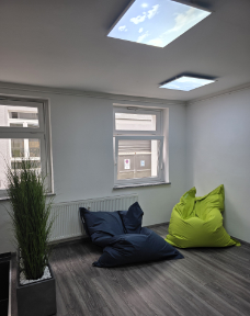 Foto vom Relaxbereich